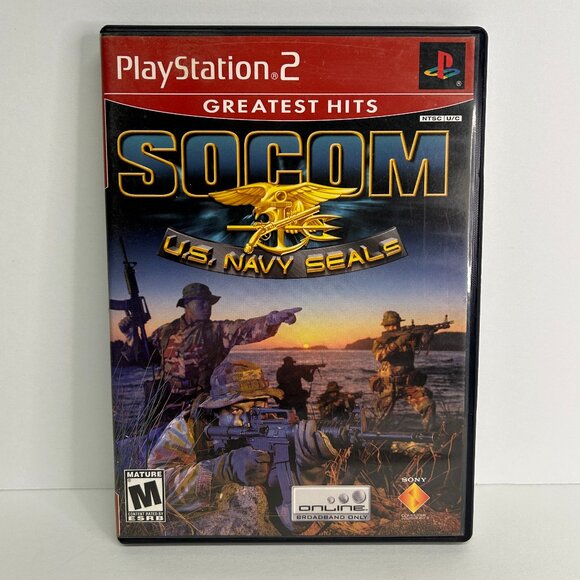 SOCOM: U.S. Navy SEALs Greatest Hits (Sony PlayStation 2, 2002) - Picture 1 of 4